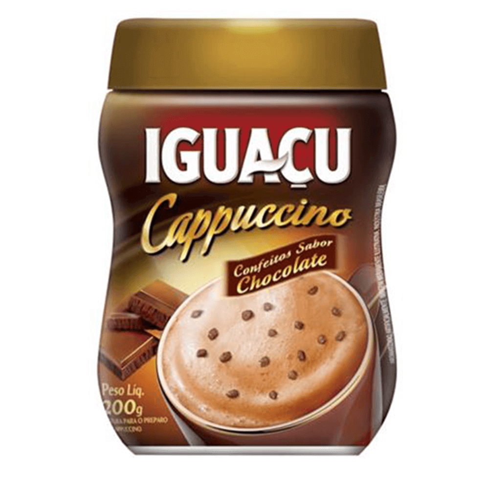 Cappuccino Confeitos Chocolate