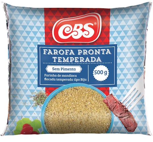 Farofa CBS sem Pimenta 500g