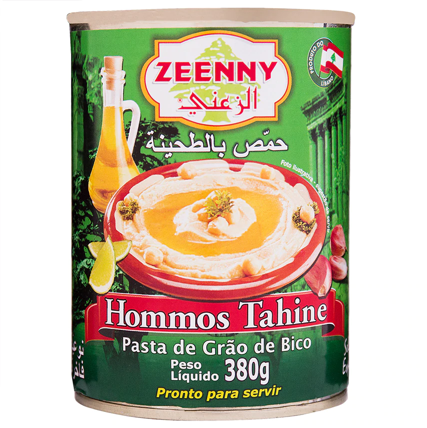 Hommos Tahine Zeenny 380g Lata