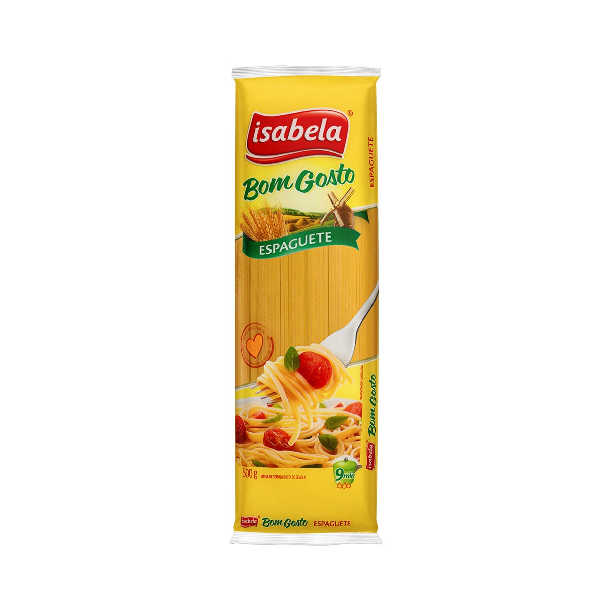 Massa Isabela Bom Gosto Espaguete 500g