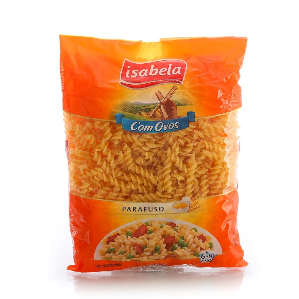Massa Isabela com Ovos Parafuso 500g