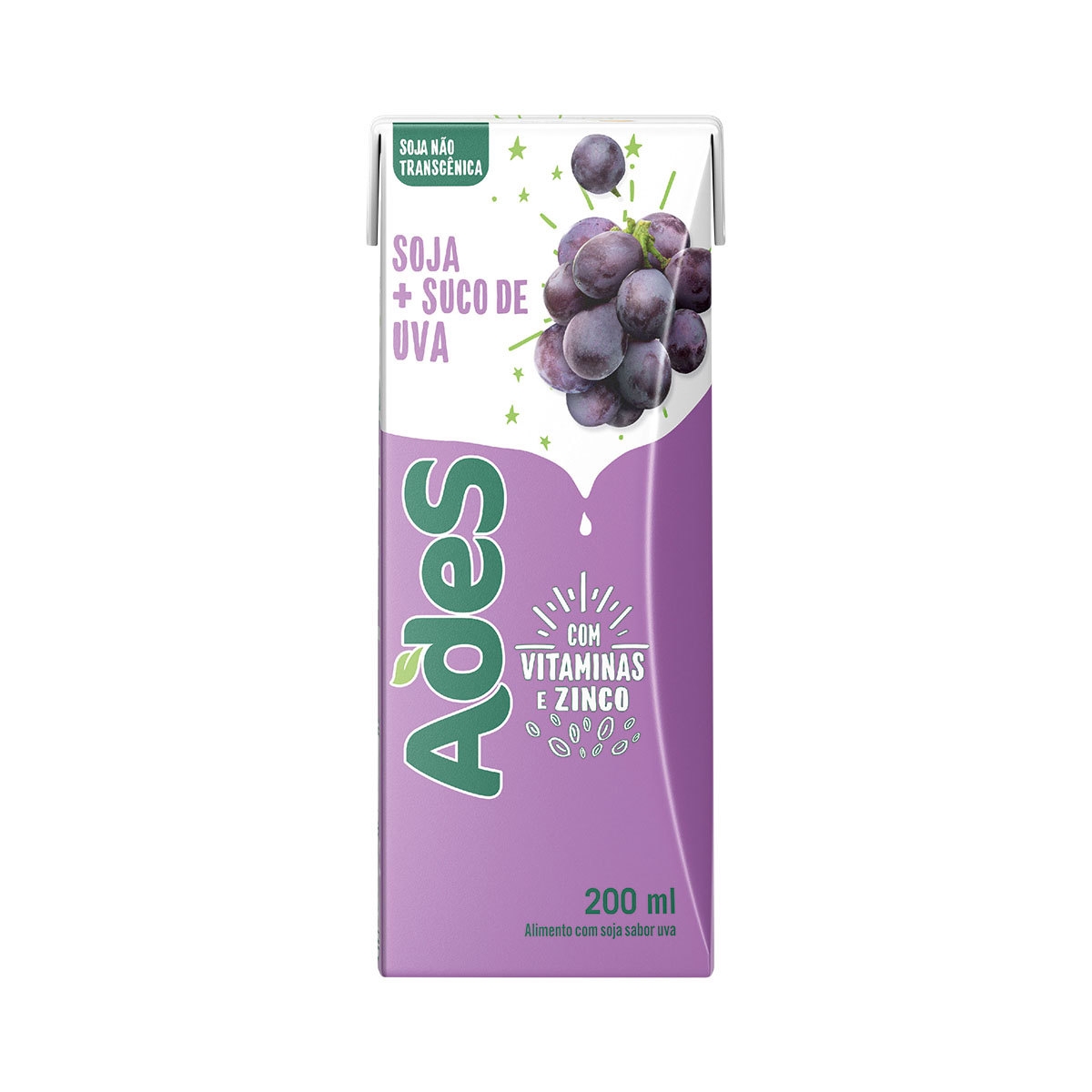 Suco Ades Uva 200ml
